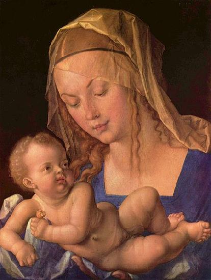 Albrecht Durer Die Madonna mit der Birnenschnitte